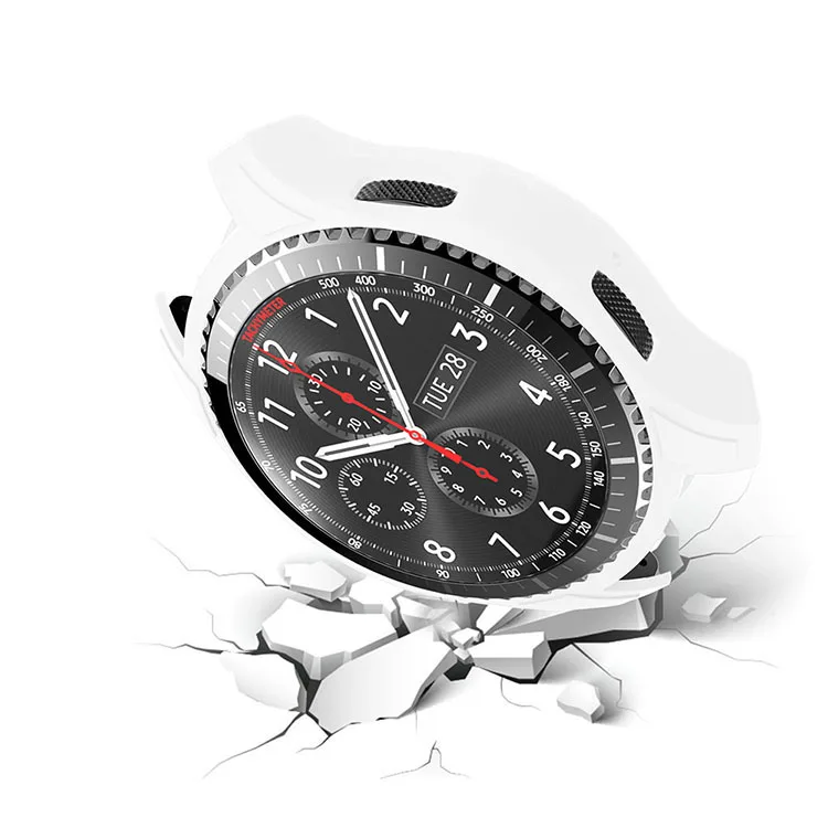 Хохлатый защитный чехол для samsung Galaxy Watch 46 мм/gear S3 Frontier чехол силиконовый защитный чехол противоударные аксессуары для часов