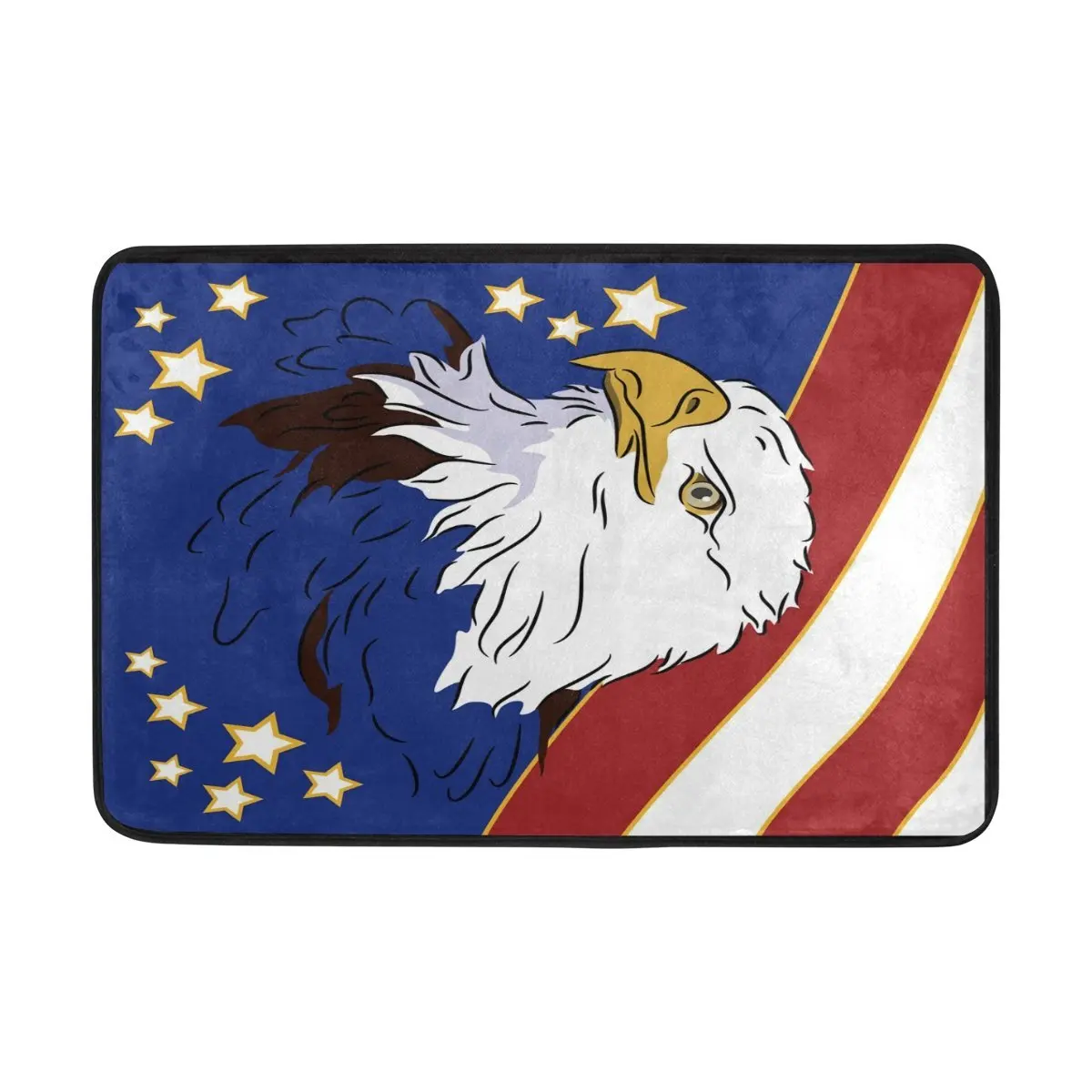 Американский флаг США индепенс день душ занавес и мат набор патриотический