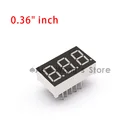 Бесплатная доставка (10 шт.лот) оптовая продажа, 0,36 дюйма, 3 цифры, 7-сегментный красный светодиодный цифровой дисплей, общий анод