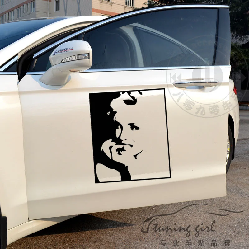 Автомобильные наклейки Мэрилин Монро красота знаменитости забавные креативные