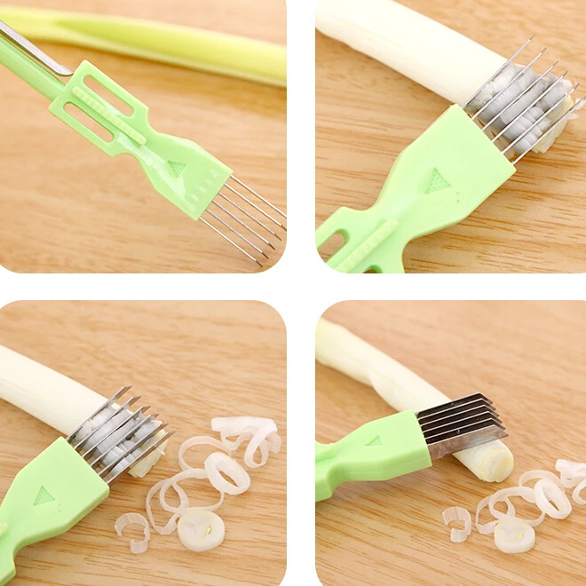 Многофункциональные ножи овощерезка Волшебная Измельченный зеленый лук нож