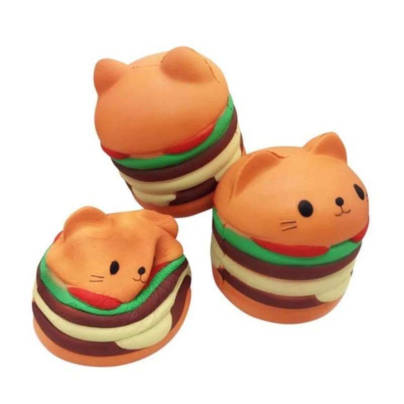 2018 Jumbo Squishy игрушки для детей медленно поднимающиеся ароматизированные Luky кошка