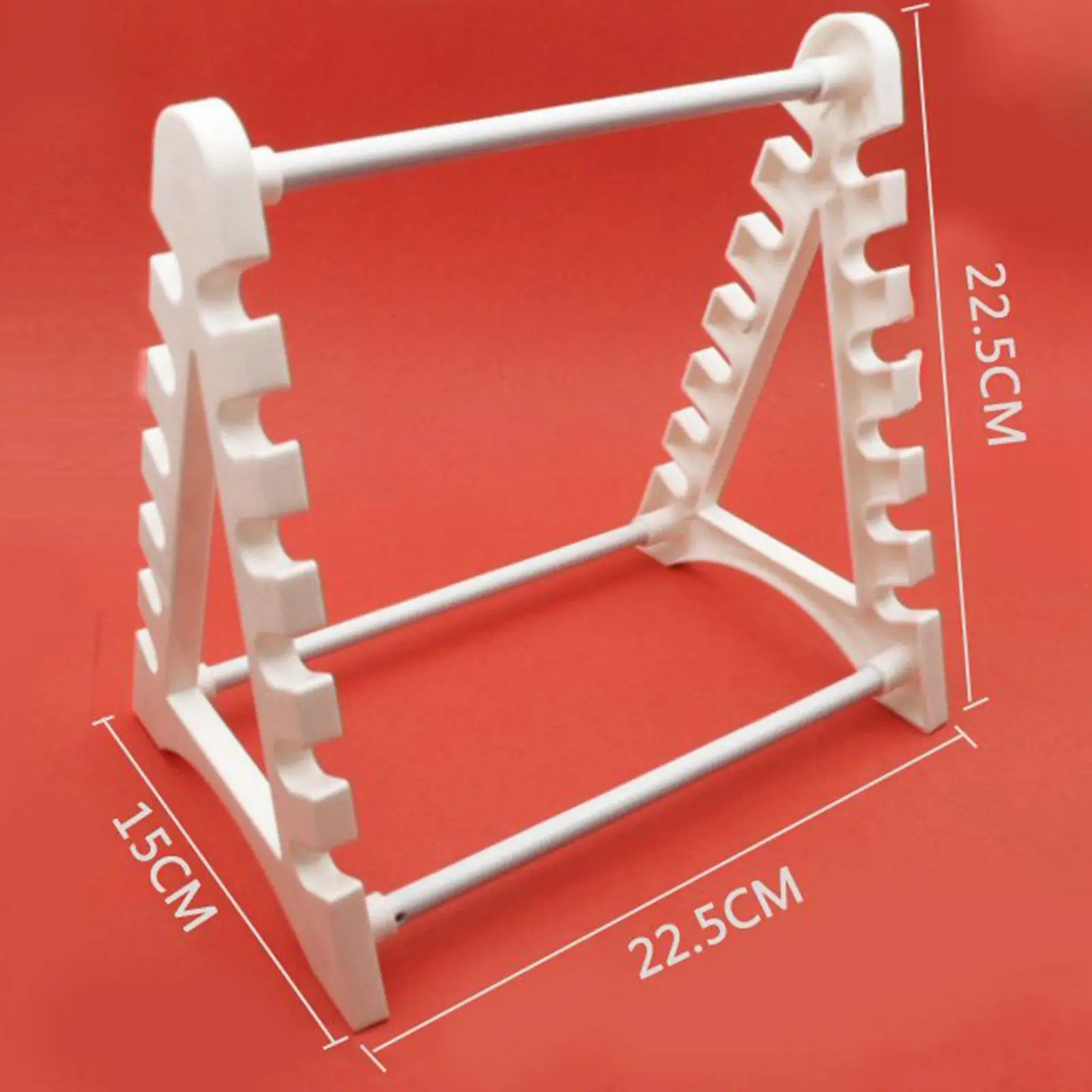 Белый/синий 12 отверстий PP Fit Tubes максимальный диаметр 11 мм пипетка рама Pipet Burette Rack