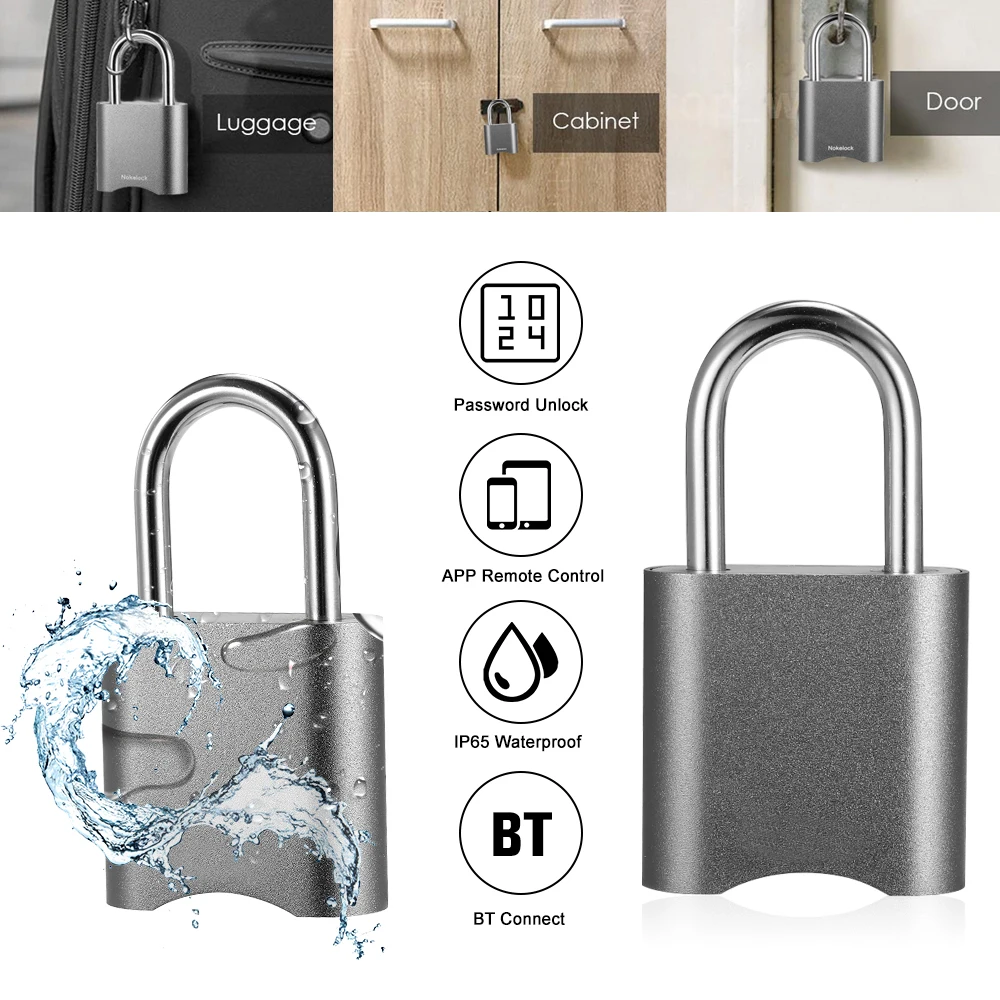 Беспроводная Блокировка Smart BT с приложением для телефона пароль/подключение
