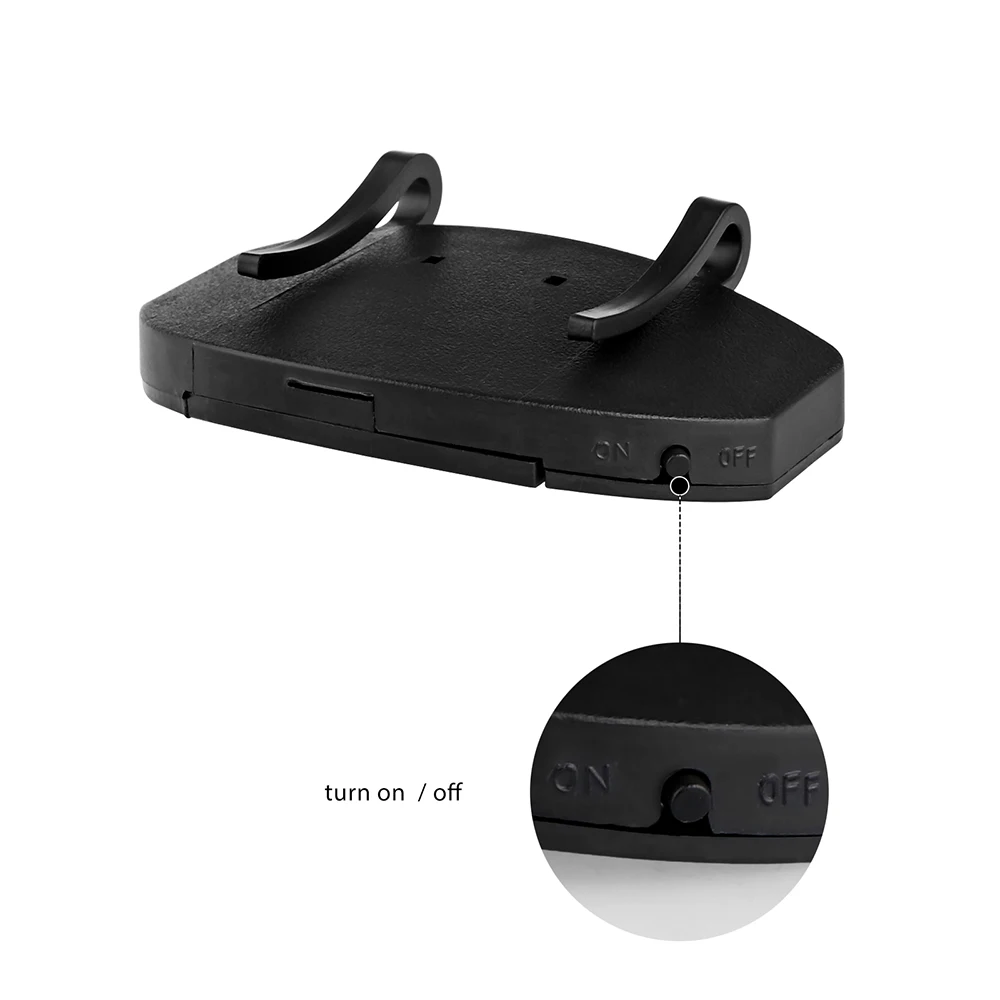 Налобный фонарь Konesky с 5 светодиодами и клипсой для головной уборы|led headlamp|5 led