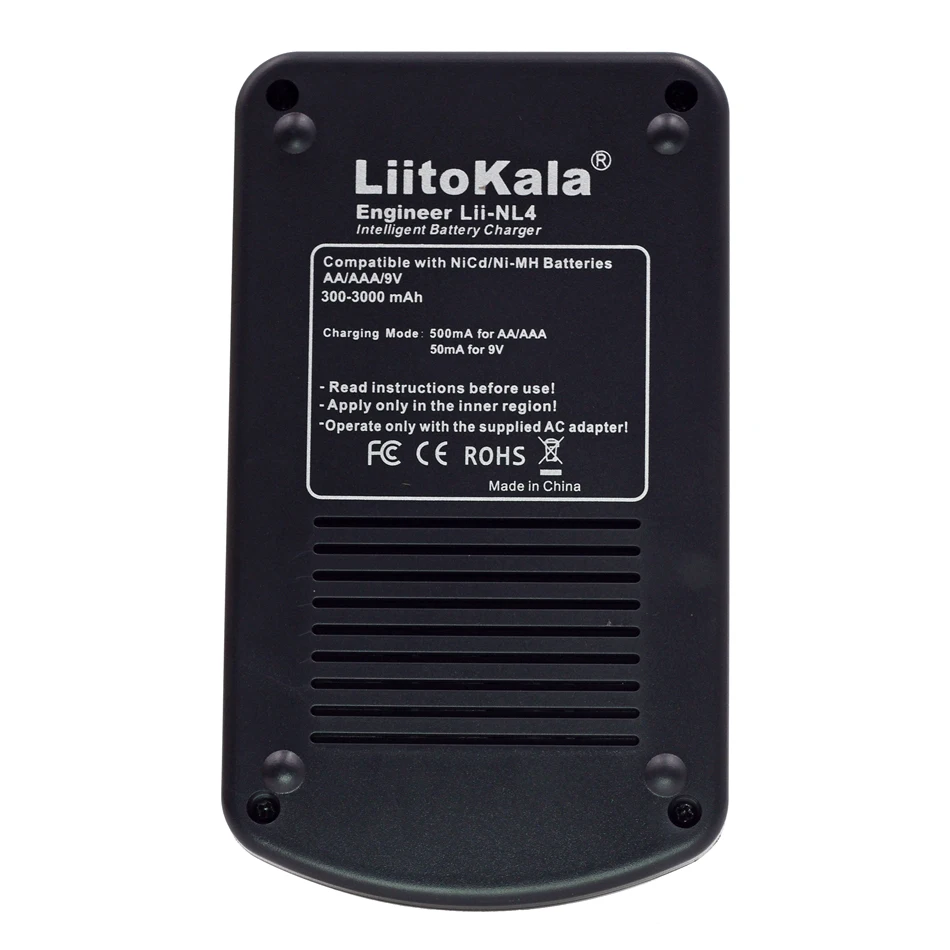 Многофункциональное зарядное устройство liitokala Lii-NL4 1 48-1 5 в