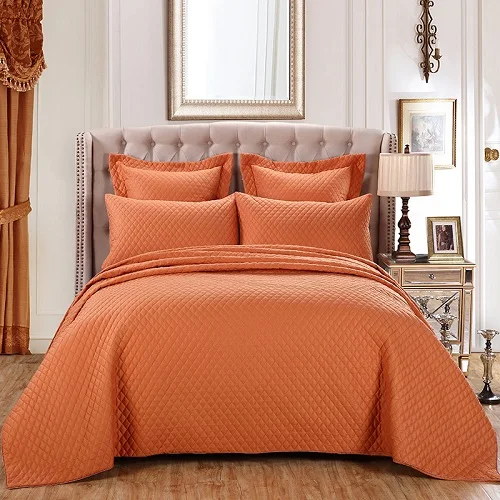 bedspread 9 Серое покрывало на кровать, постельное белье king size, Хлопковое одеяло, комплекты постельного белья, наволочка, colchas para cama couvre lit - Цвет: bedspread 9
