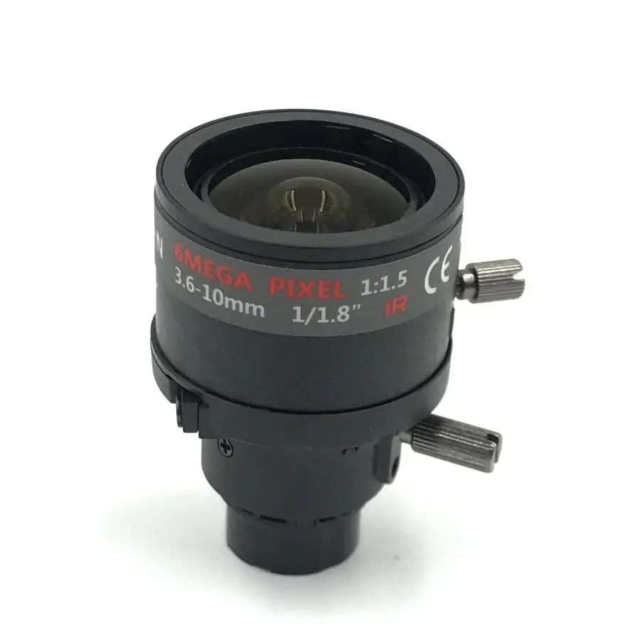 Новый F1.5 1/1. 8 &quot6.0mp 3 6-10 мм ручной зум/ручной фокус/Автоматическая диафрагма для