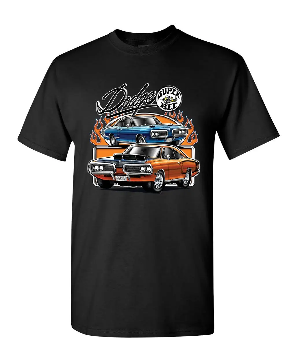 Додж супер Би футболка American Classic Muscle Car Мужская | одежда