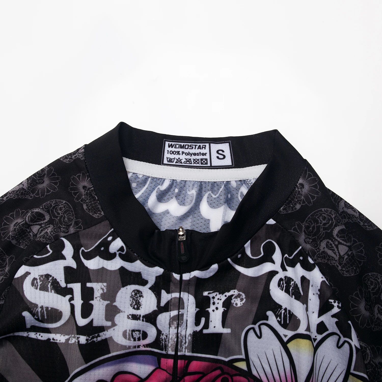 Женская велосипедная майка с коротким рукавом дышащая розового и черного цветов