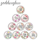 Цветы Любовь слова надеюсь Господа 10 шт. 12 мм18 мм20 мм25 мм кабошоны круглые фото демонстрационный стеклянный кабошон с плоской задней частью, украшения своими руками, ZB0955