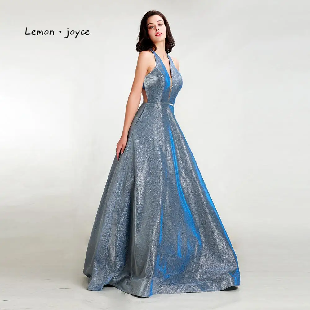 Lemon joyce элегантные платья для выпускного вечера 2020 сексуальное с V образным