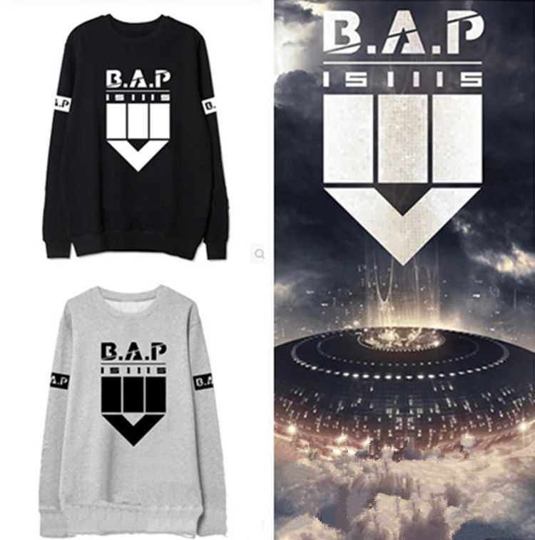 Kpop b. A. P mini четыре серии BAP новый альбом Осень 2016 Мужская и женская пара толстовка с