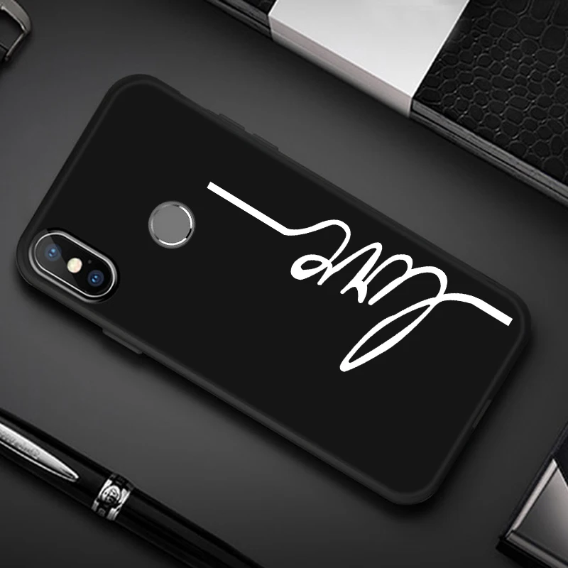 Love 5 black case IZYEKY «любящее сердце» Силиконовый чехол для xiaomi Red mi note 8 iPhone 7 6 Plus 5 iPad Pro 8A 7A 6a 5a S2 mi 9 se mi 8 lite A3 A2 A1 5X 6X coque - Цвет: Love 5 black case