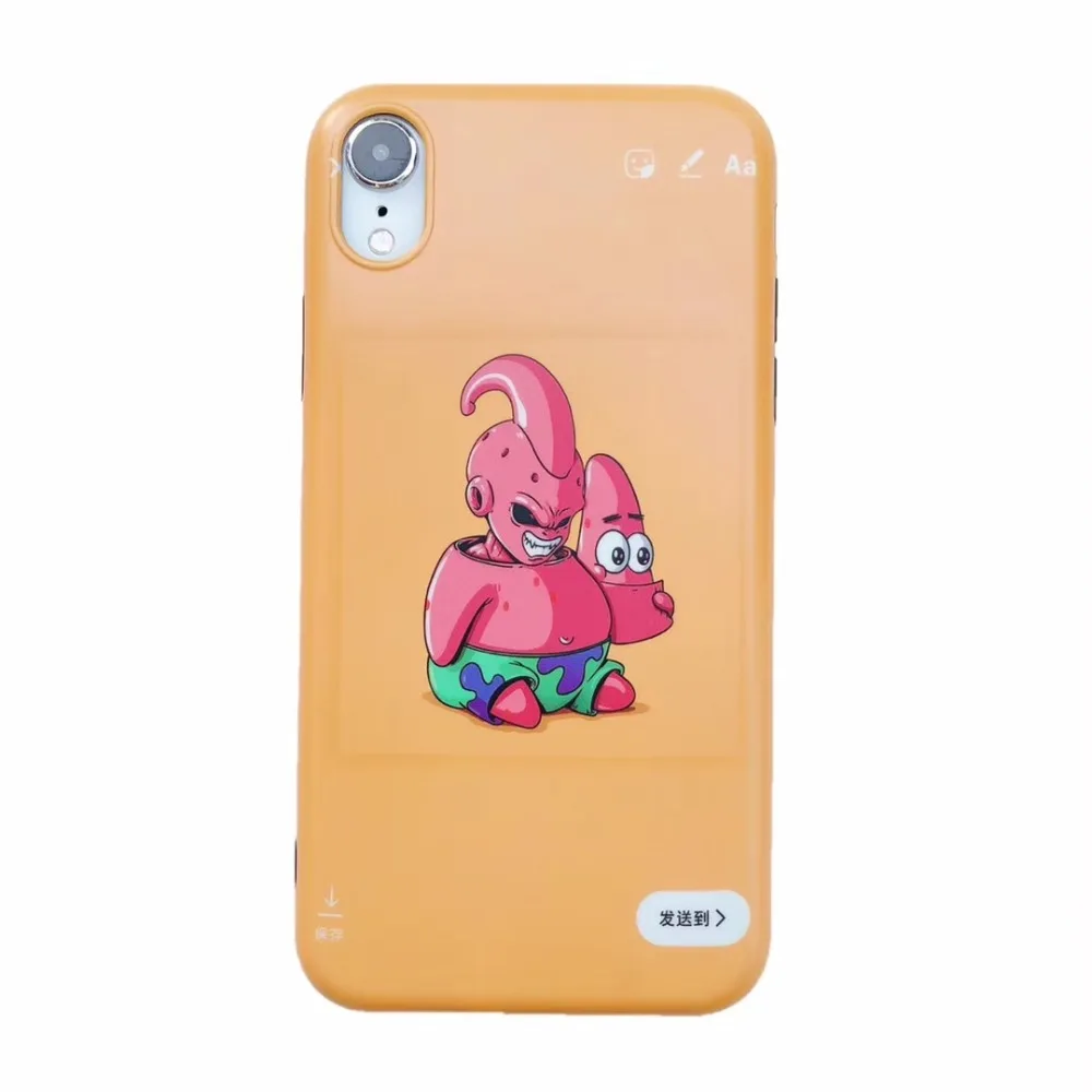 Популярный Мягкий силиконовый чехол для телефона Dragon Ball Personalit iPhone 6 S plus 7 8 X XS XR MAX
