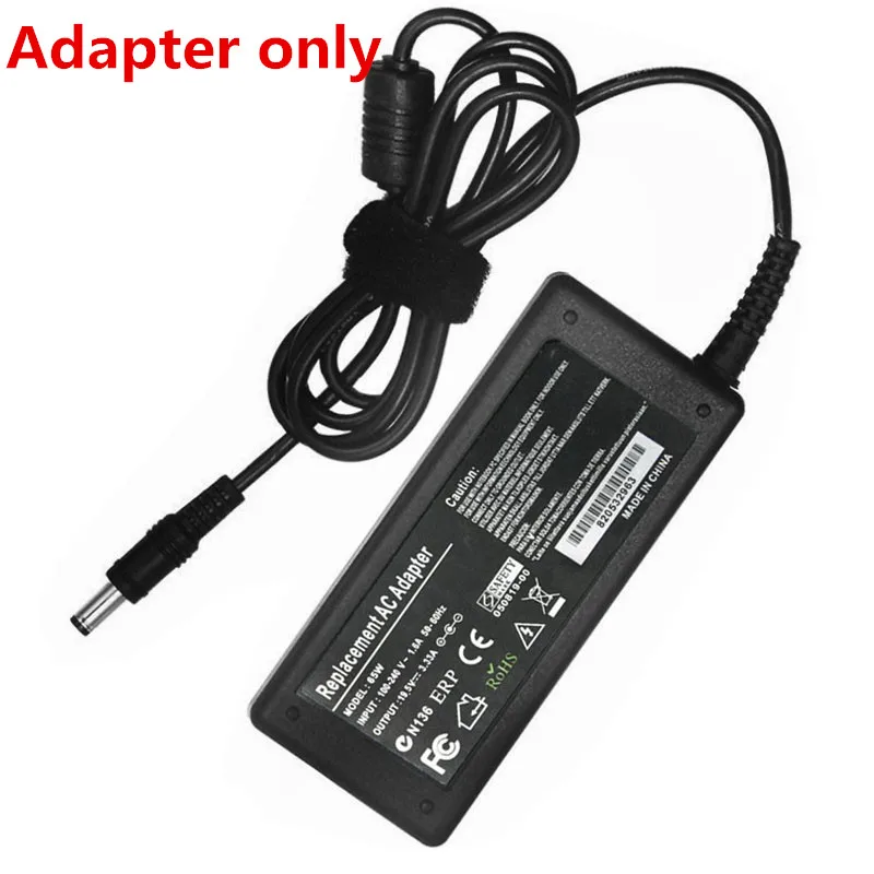 65 W адаптер для ноутбука для hp 741727-001 аккумулятор большой емкости 740015-003/-002 854054-002 741553-850 - Цвет: Белый