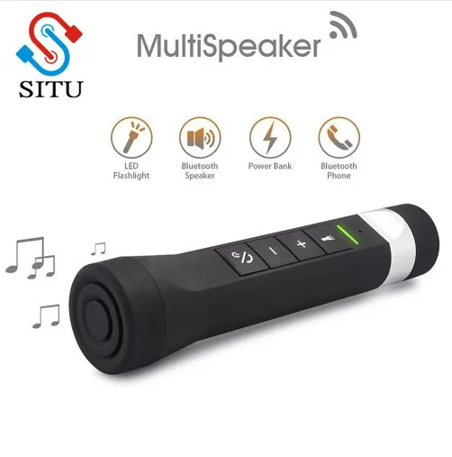 Многофункциональный музыкальный фонарь 5 в 1 для езды на велосипеде Bluetooth динамик