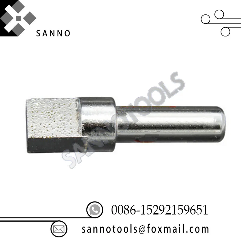 

Square grinding wheel repair cutter diamond dresser tools round chamfer metal engraving pen for grinding machine, grinding wheel