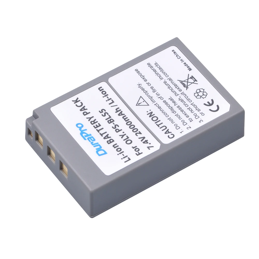 Аккумулятор DuraPro для камеры Olympus PEN аккумулятор PS BLS5 с функцией PS-BLS5 5 1 2 |