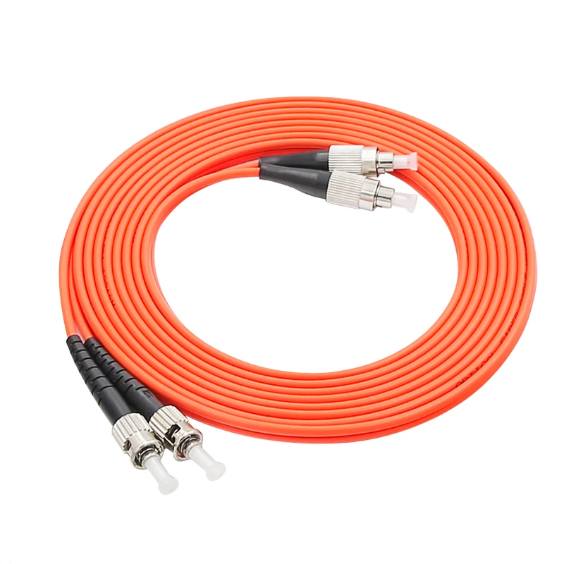 FC/UPC to ST/UPC Волоконно оптический соединительный шнур многомодовый OM1 62 5/125um