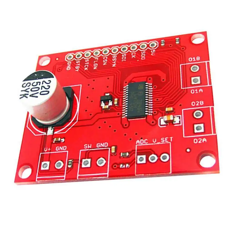 Новый L6470 шаговый Драйвер Breakout 3A 8 45 V биполярный двигатель драйвер|Драйвер