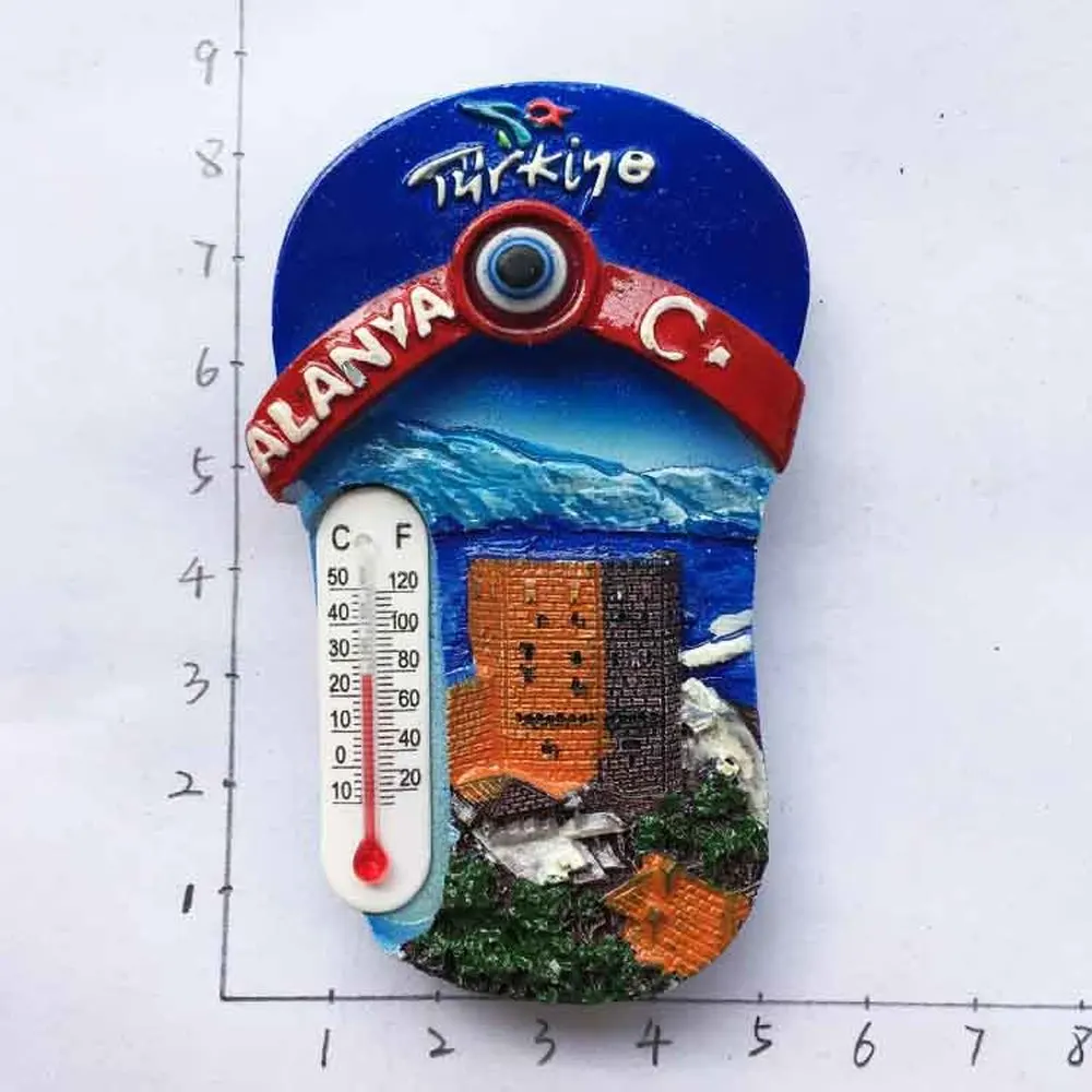 Новое поступление Alanya турецкие магниты на холодильник туристические сувениры