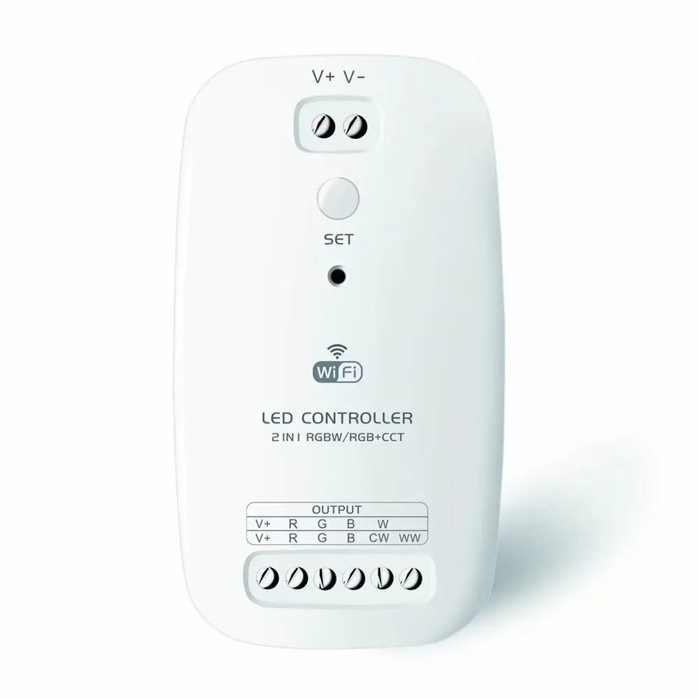 RGBW /RGB + CCT 2 в 1 WiFI Светодиодный контроллер dc 9v 12v 24v|Контролеры RGB| |