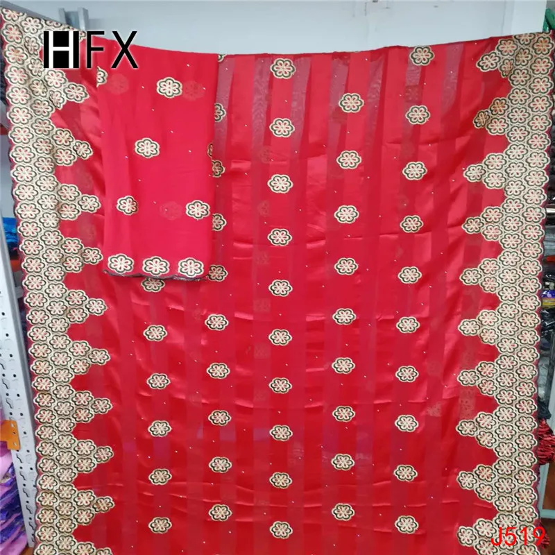 HFX african bazin getzner indonesian batik fabric jacquard brocade price 5+2yards/lot cheap wholesales Y520 | Дом и сад