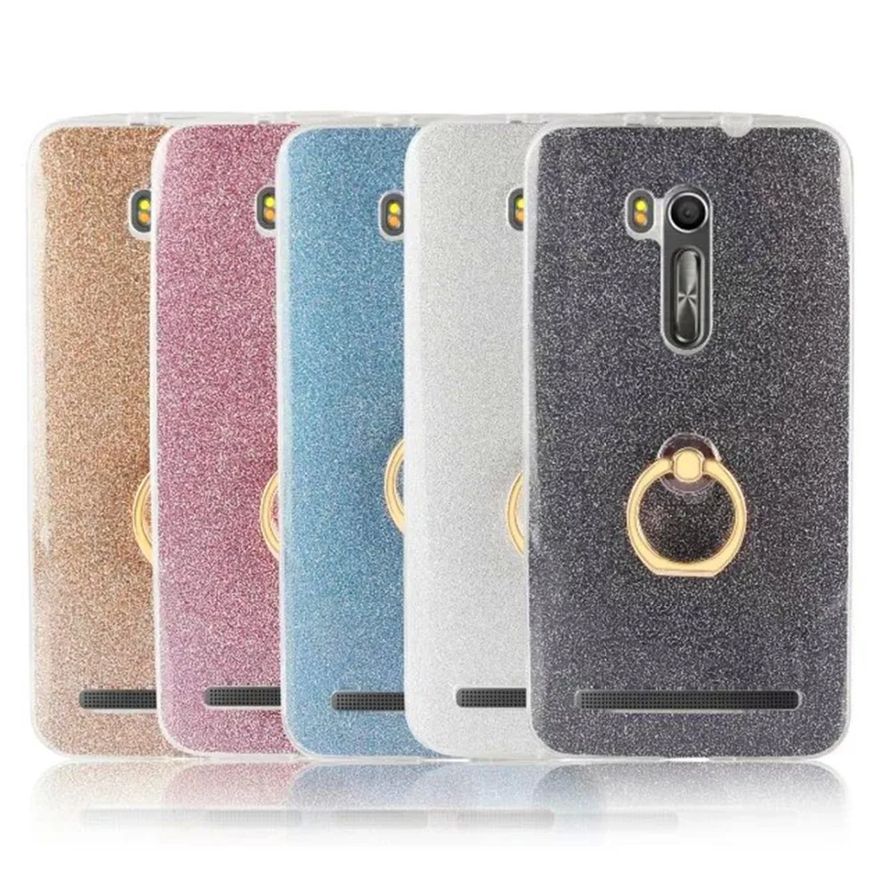 Ultra Thin Soft TPU Gel Original Kickstand Finger Ring Phone Cover For ASUS Zenfone Go ZB500KL ZB452KG TV ZB551KL | Мобильные