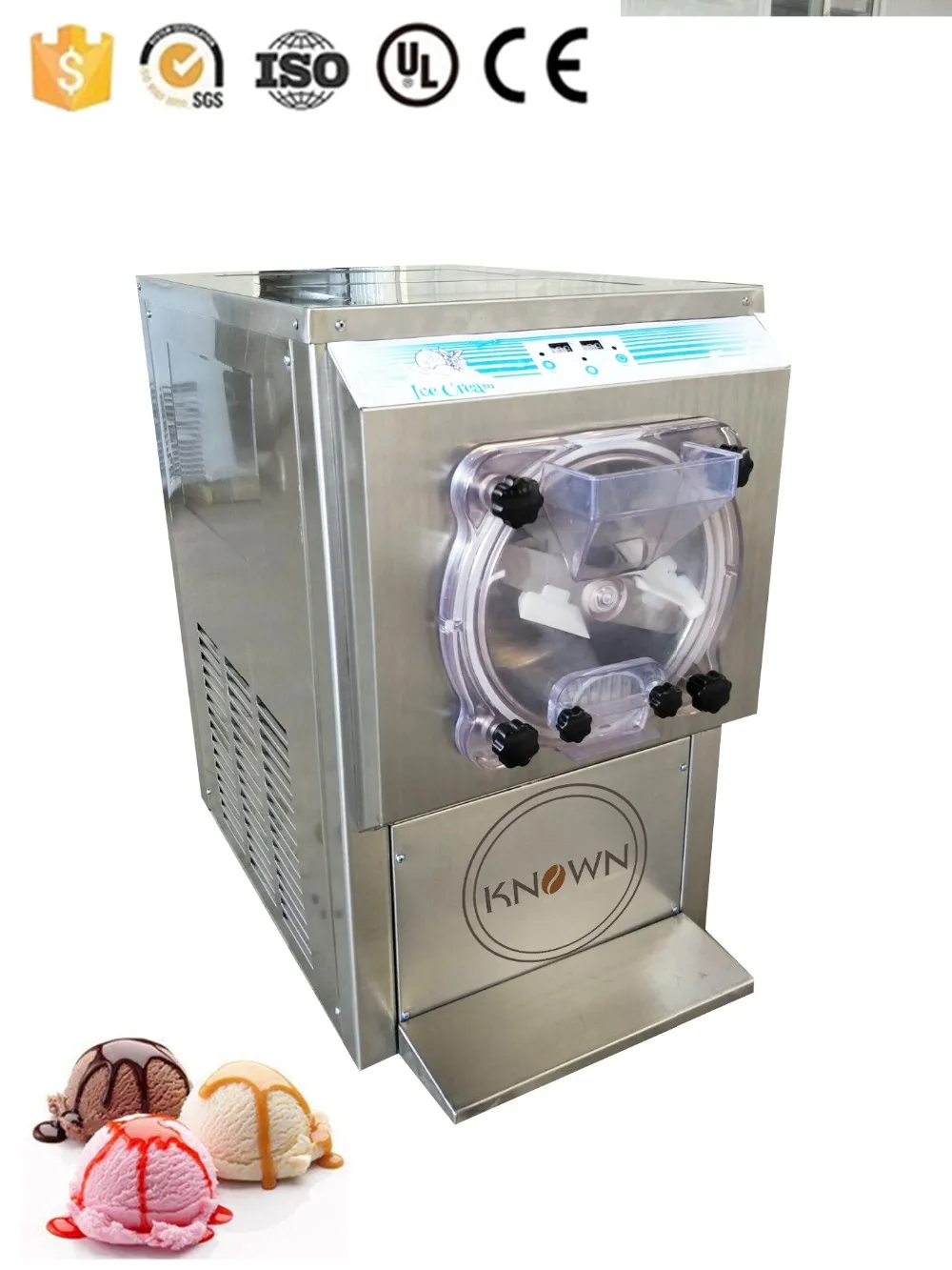 KN-18TW chinese 18L/H mini taylor hard ball ice cream making machine batch freezer gelato | Бытовая техника