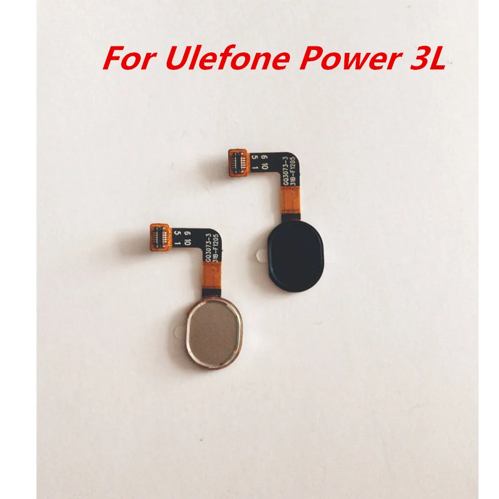 Для Ulefone Power 3L новые оригинальные компоненты для кнопок со сканером отпечатка