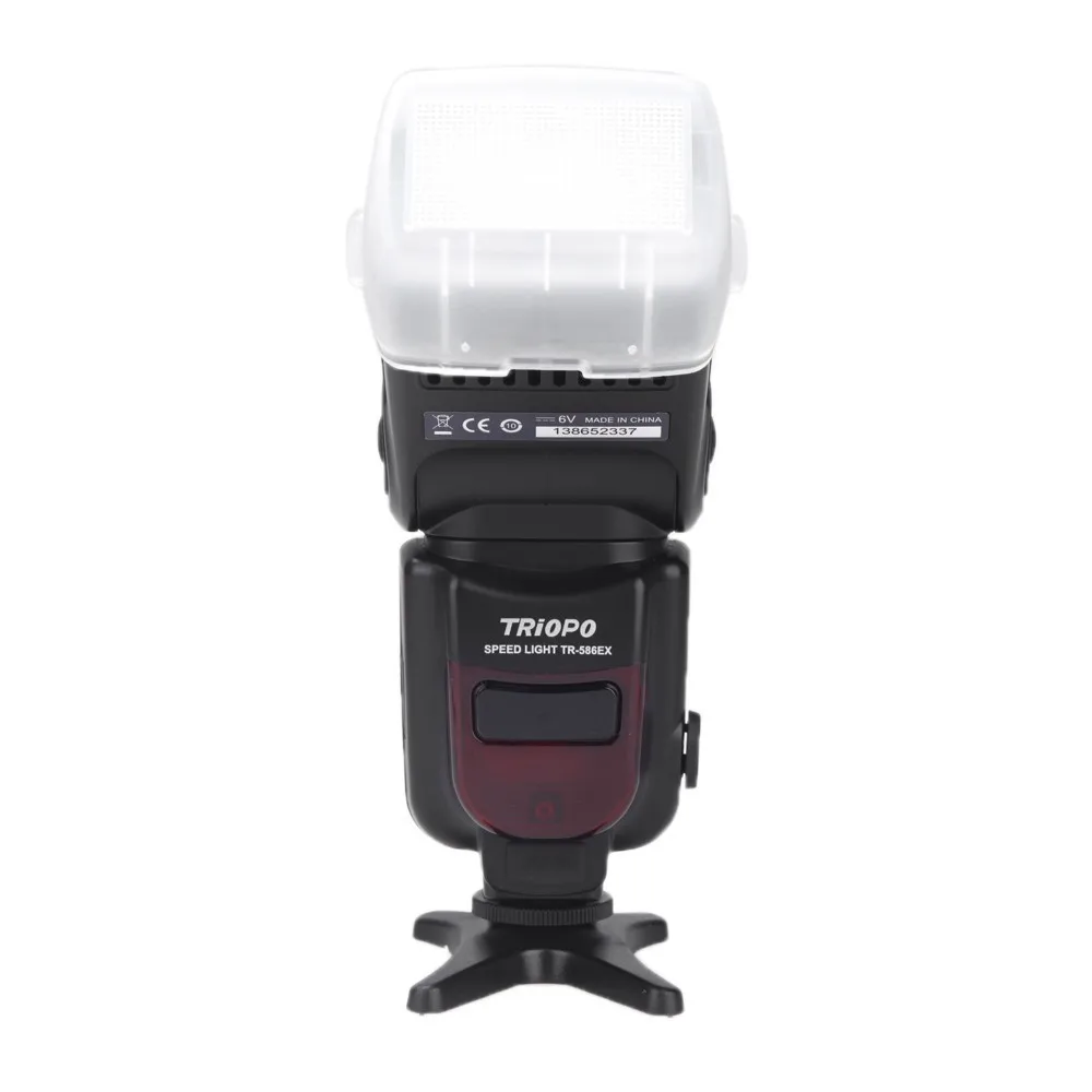 Беспроводная вспышка Triopo TR 586EX фотовспышка TTL для камеры Nikon D750 D800 D3200 D7100