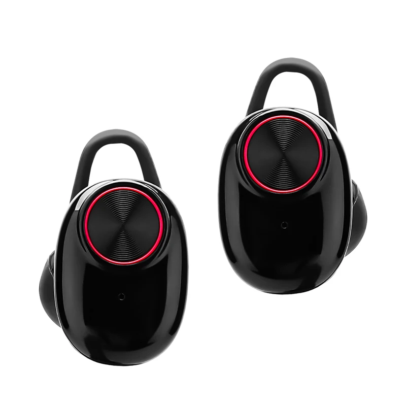 Мини BTH V5 TWS Bluetooth v4.2 наушники гарнитура беспроводные стерео бас с микрофоном для
