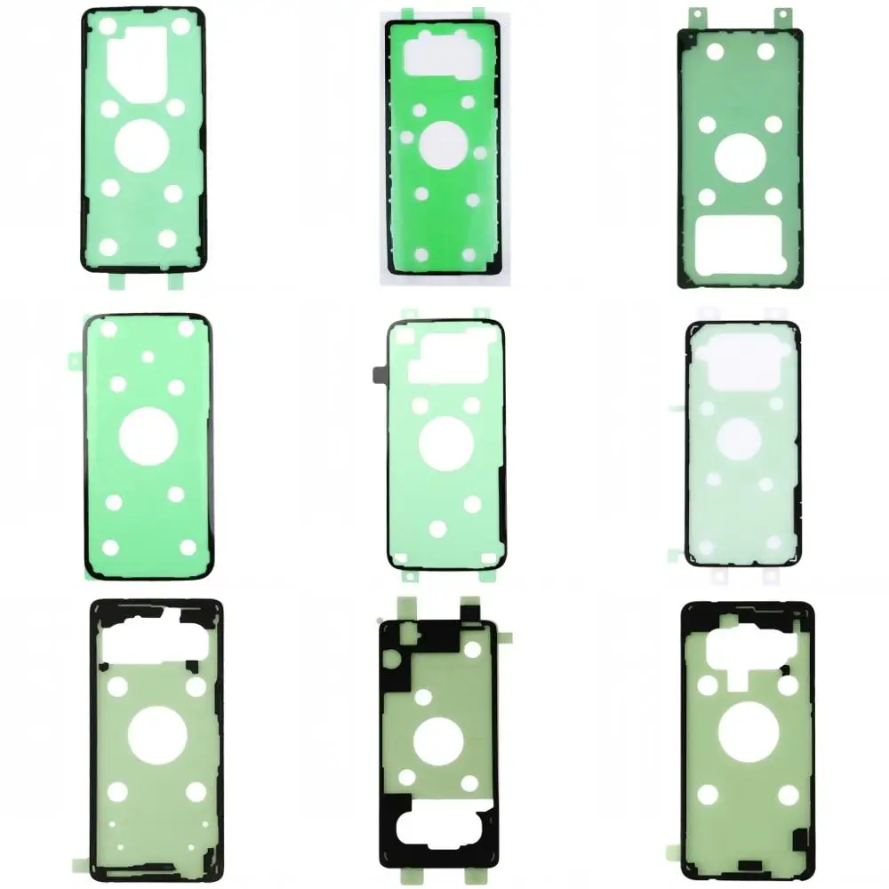 Клейкая наклейка для samsung Galaxy S10 S9 S8 Plus S10E S7 S6 Edge Plus Note 9 8 Водонепроницаемая задняя крышка для аккумулятора клейкая лента