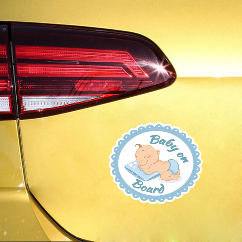 YJZT 14 4*12 5 см мультяшная Милая Автомобильная наклейка высокого качества в спящем