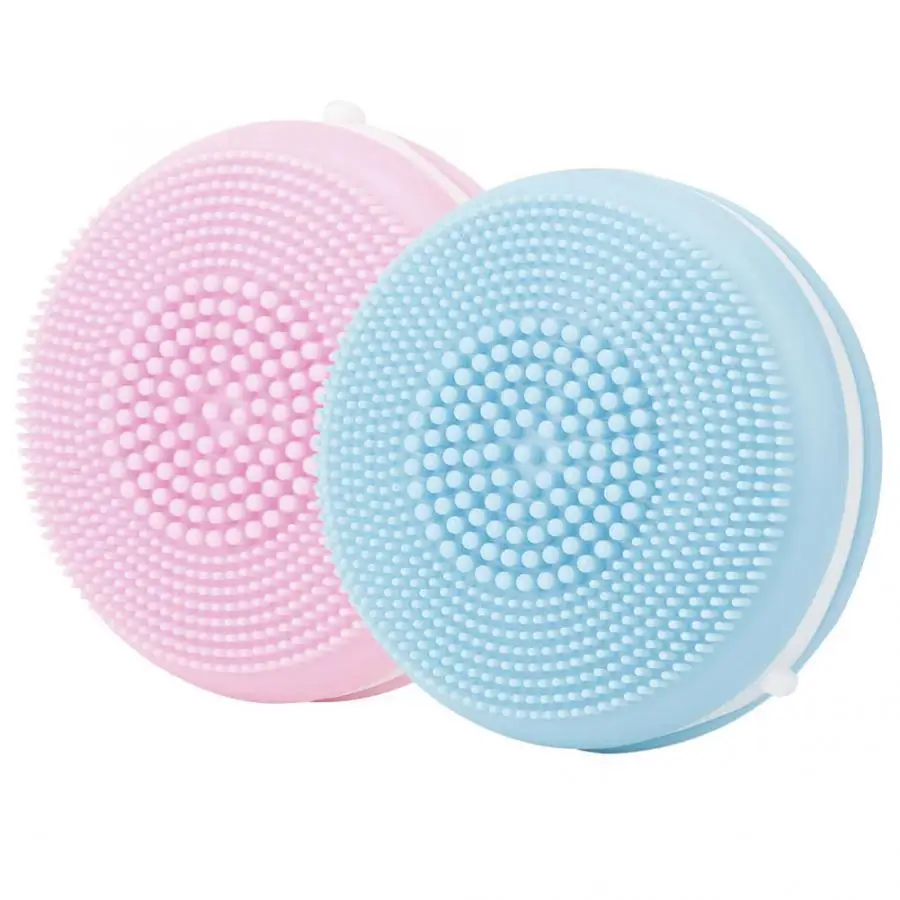 Mini Electric Vibration Silicone Cleansing Brush Remove Blackhead Ultrasonic Massage Skin Care Face | Красота и здоровье