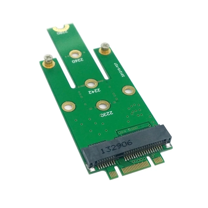 M.2 NGFF PCI E 2 полоса золотого пальца Pin до 50 мм Mini PCIE mSATA 18 + 8 SSD жесткий диск