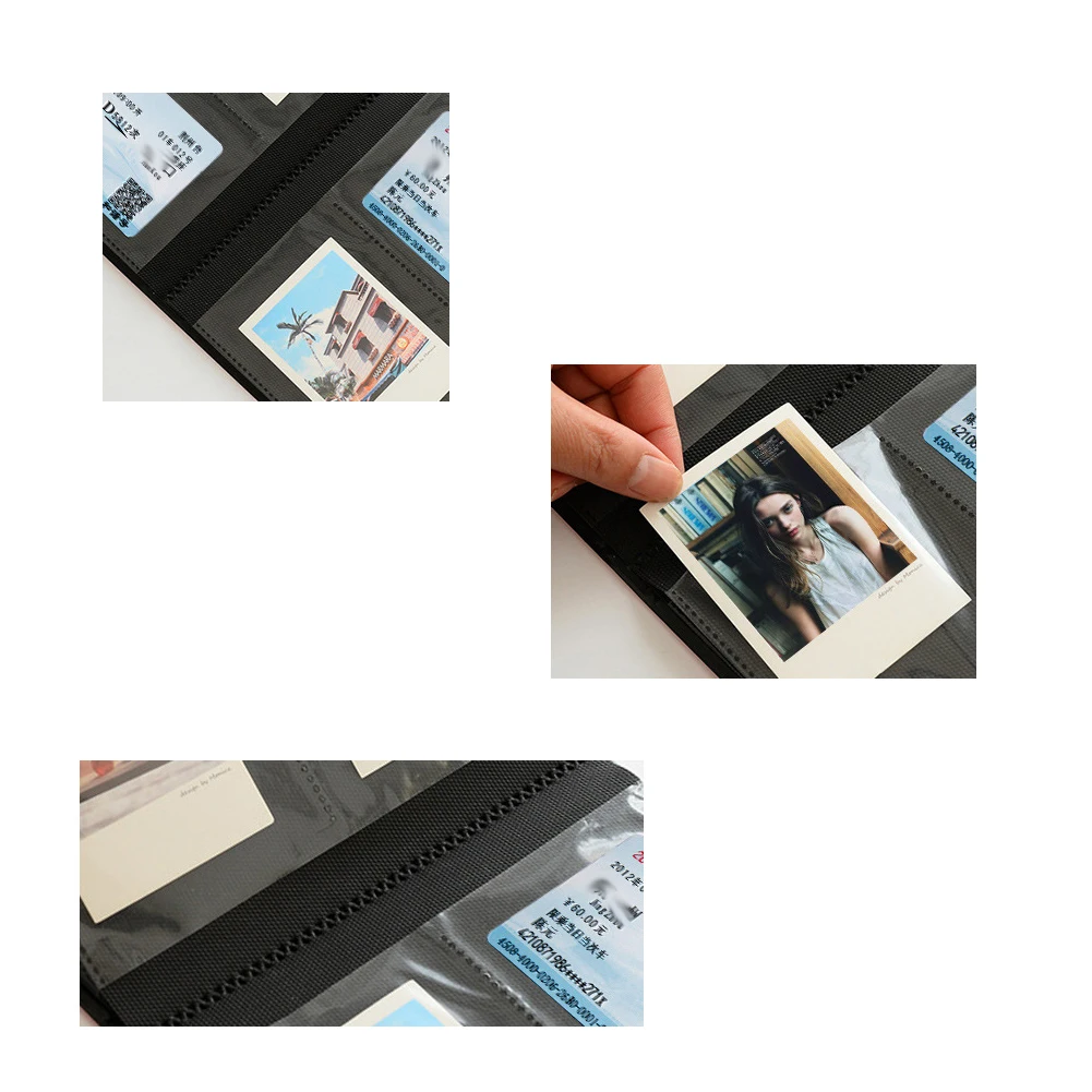 Фотоальбом для Fujifilm Fuji Instax LiPlay Mini 11 8 + 9 25 26 50s 70 90 64 кармана 3 дюйма|Сумки