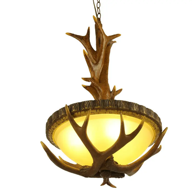 HAIXIANG смолы рога прихожая балкон подвесной светильник столовая освещение