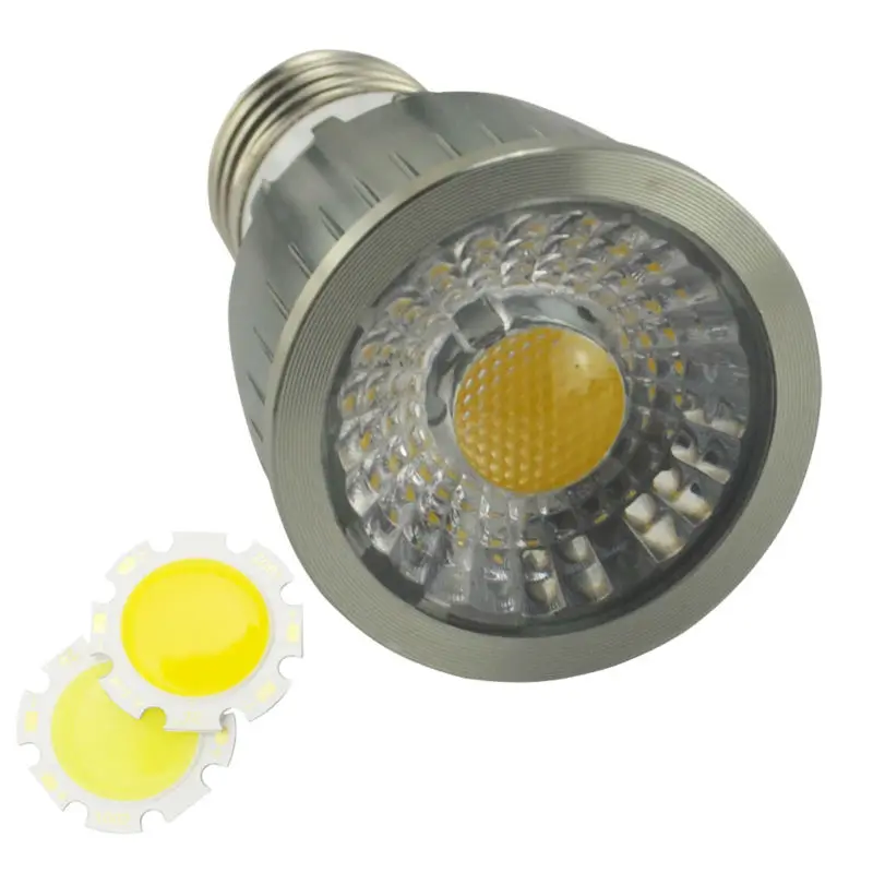 Светодиодный точечный светильник лампочка с регулируемой яркостью Mr16 Gu10 Gu5.3 E14 E17