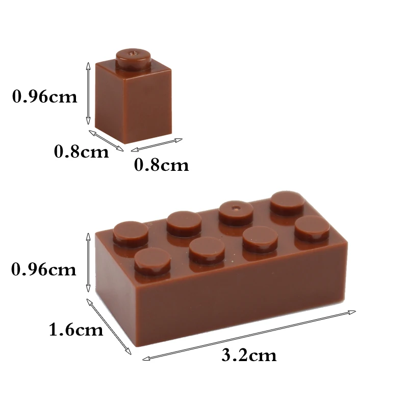 Moc Technic кирпич модифицированный 2x2 с отверстием для шарика и оси 57909 DIY креативные Обучающие Строительные блоки совместимы со сборками