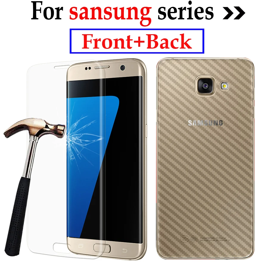 Для Samsung Galaxy J3 J5 J7 A5 A7 S3 S4 S5 S6 S7 Note3 Note4 защитная пленка из закаленного стекла +