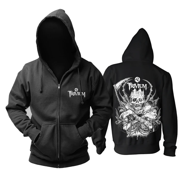 10 видов конструкций Прохладный Trivium рок толстовки от модного бренда оболочки