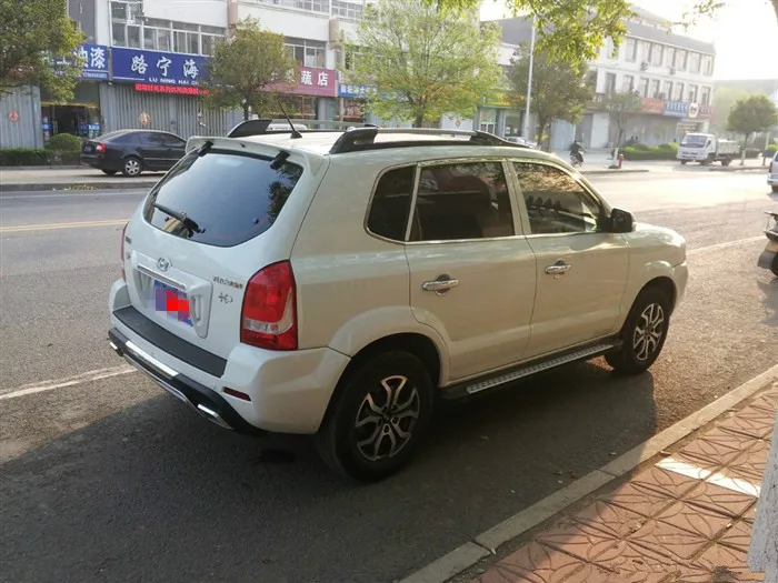 Для 2003-2012 hyundai Tucson спойлер спортивный ABS Материал заднего крыла первоклассника Цвет багажник задний спойлер 2005 2006 2007 2008 2009