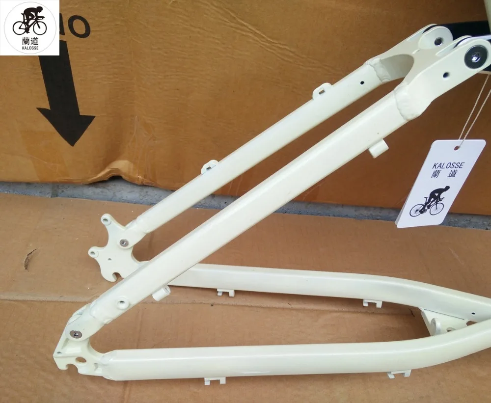 Kalosse рама для электрического велосипеда полноподвесочный горный велосипед 26er