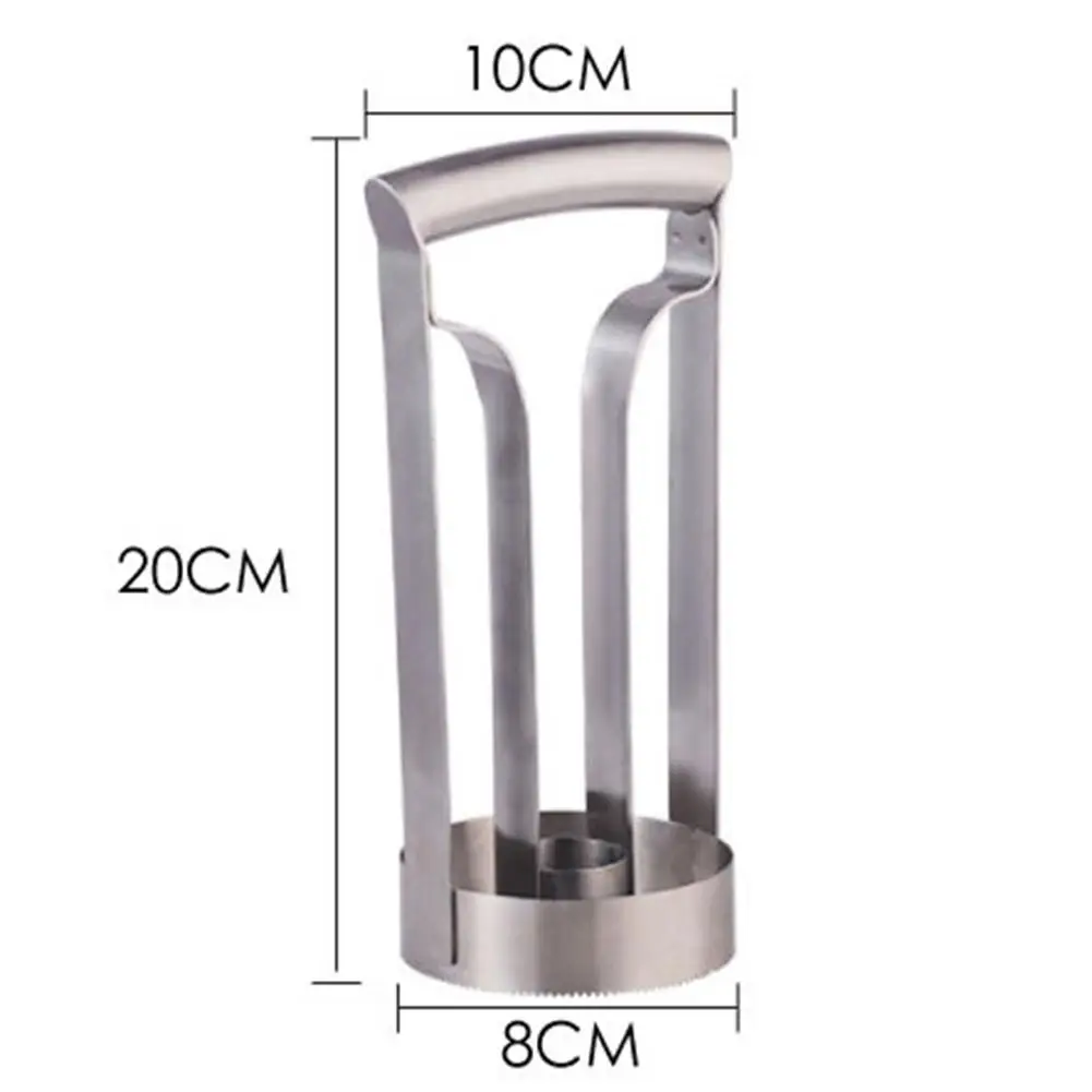 HiMISS Нержавеющая сталь ананас корер машинка для чистки кухни гаджет инструмент