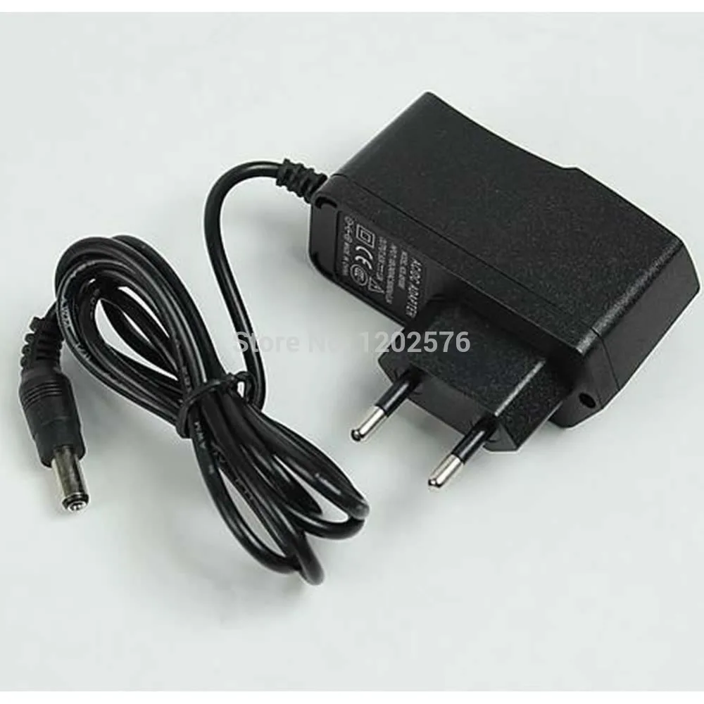 Горячий AC 100 240V к DC 9V 1A импульсный источник питания конвертер адаптер штепсельная