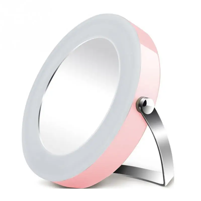 Новый 3X увеличительное зеркало косметическое светодио дный присоска-замок яркий