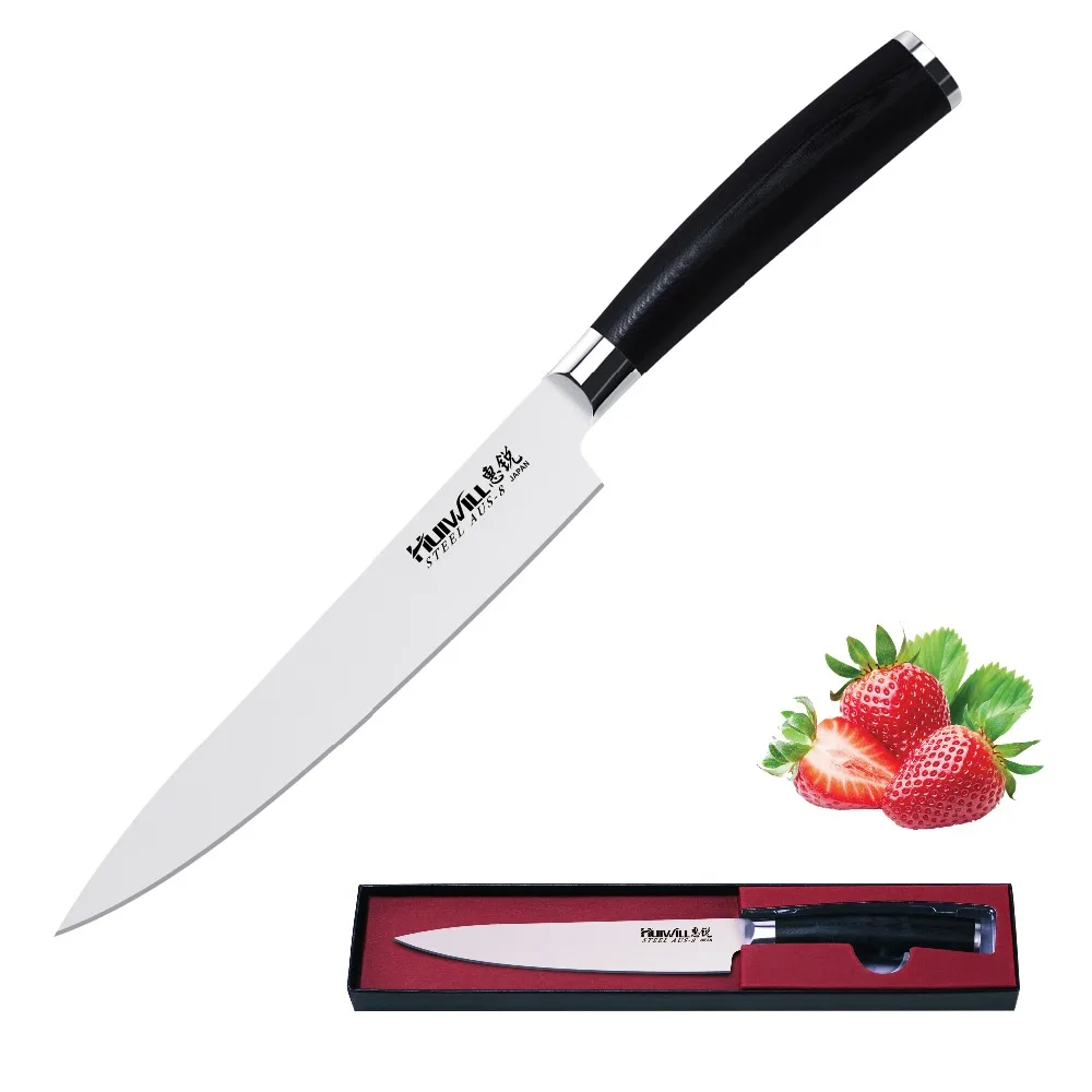 6 &quotяпонский кухонный функциональный нож из нержавеющей стали с AUS 8