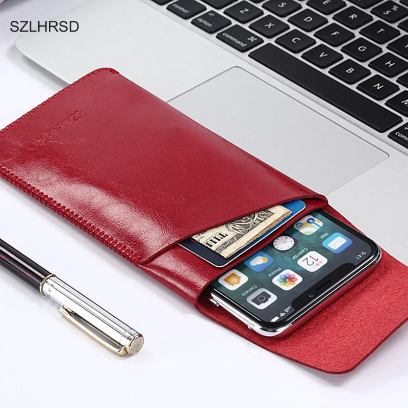 Фото SZLHRSD для Huawei P20 Pro Чехол тонкий рукав кошелек микрофибра стежка Nova 2 Lite сумка